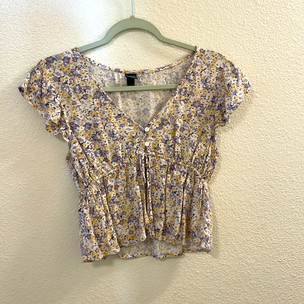 Wild Fable crop blouse